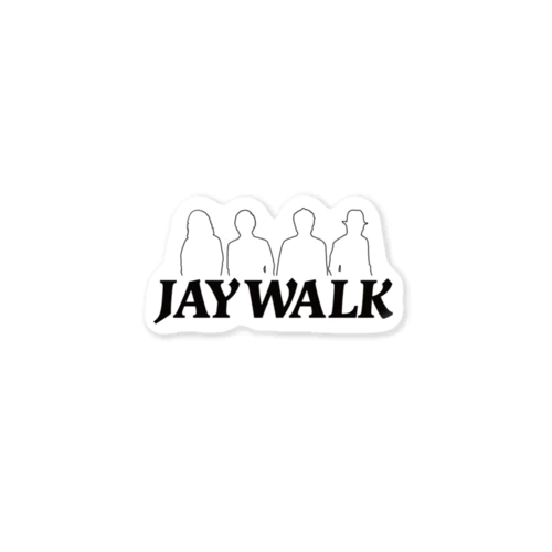 JAYWALK Sticker