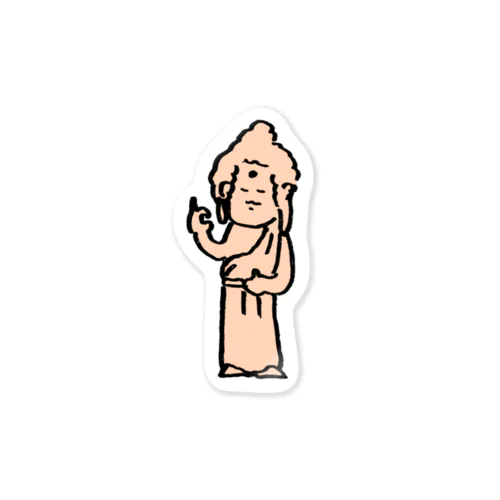 お仏 Sticker