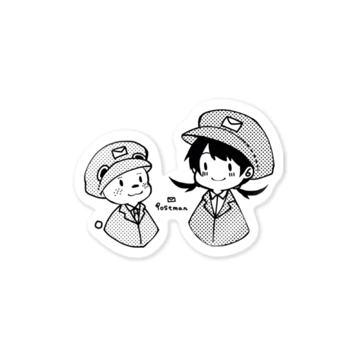 postman Sticker