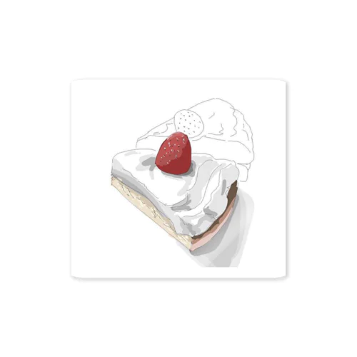 いちごのショートケーキ🍓 ステッカー