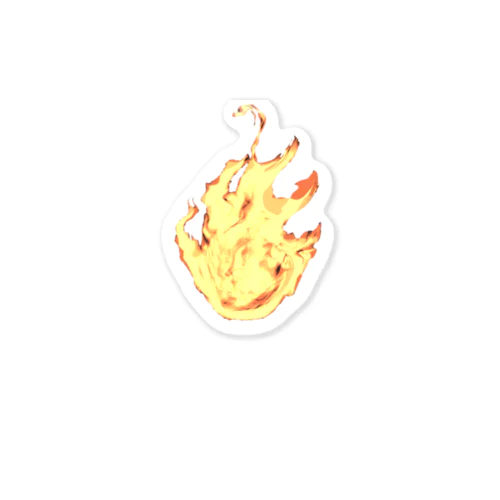 mach weiter FIRE sticker Sticker