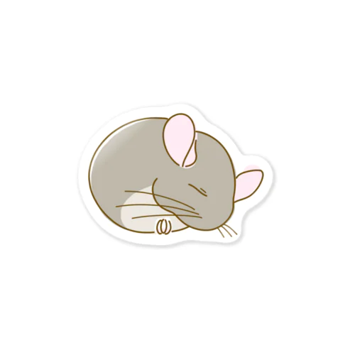 すやすやチンチラちゃん Sticker