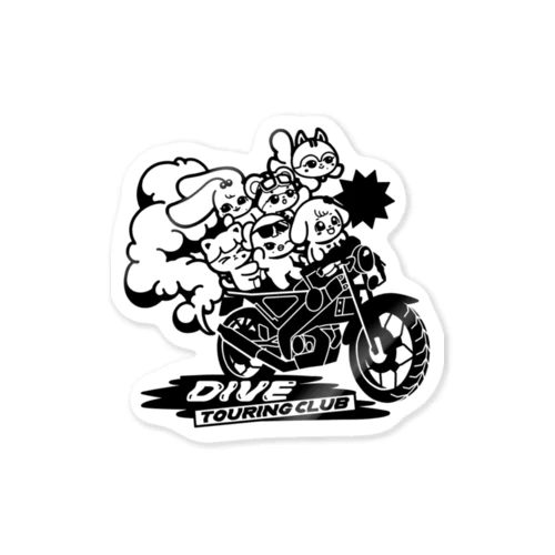 DIVEツーリング Sticker