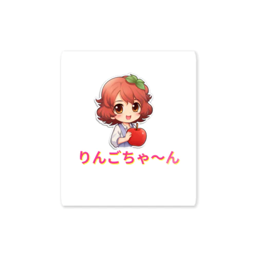 「りんごちゃ～ん」Tシャツ他 Sticker