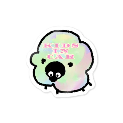 ひつじ🐑KIDSIN🚗³₃ Sticker