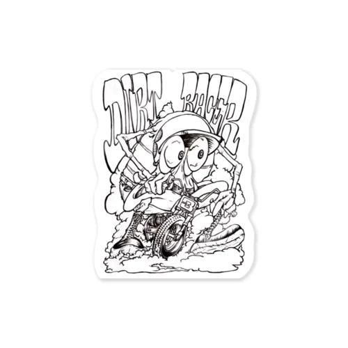 DIRT RACER Sticker