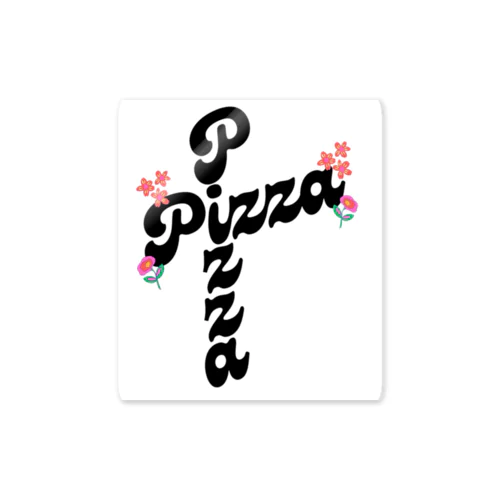 Pizza×Pizza ステッカー