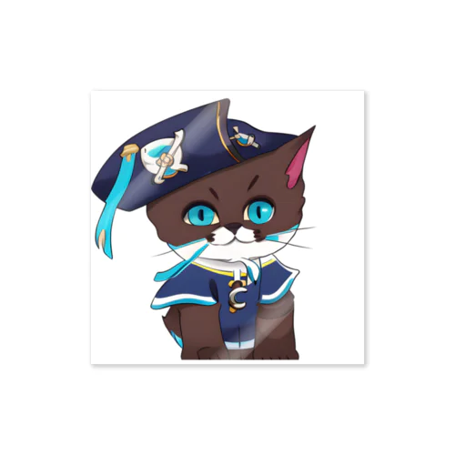 海賊うみ猫ちゃん Sticker