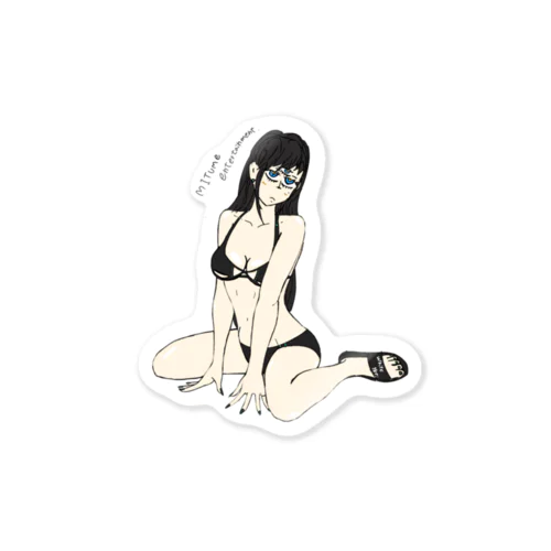 MITUMERU Girl 水着コレクション NO.1 Sticker