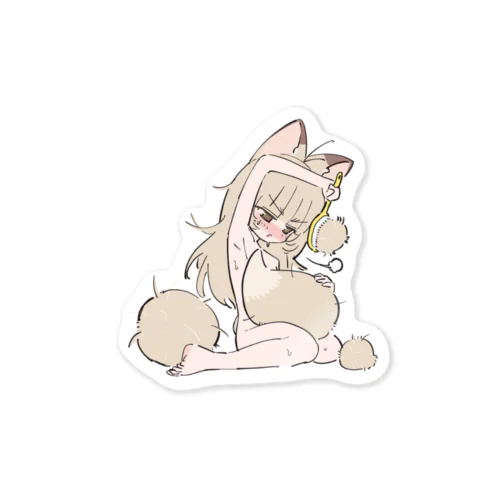 ブラッシングぬかちゃん Sticker