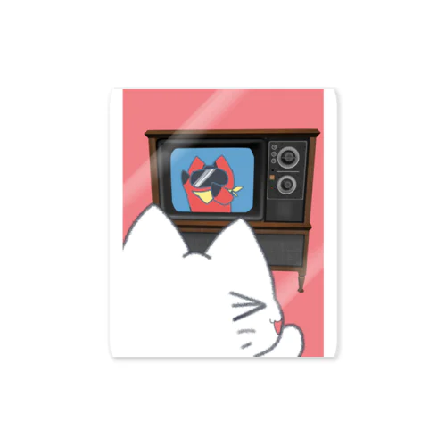 今日はカラーテレビの日。 Sticker