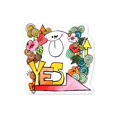 Yesの。 Sticker