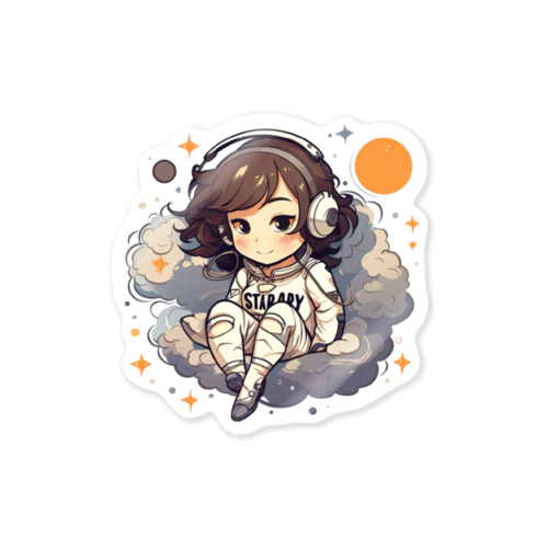 宇宙少女-Yuko-ちびVer. Sticker