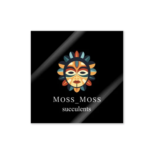 Moss Moss  Sticker