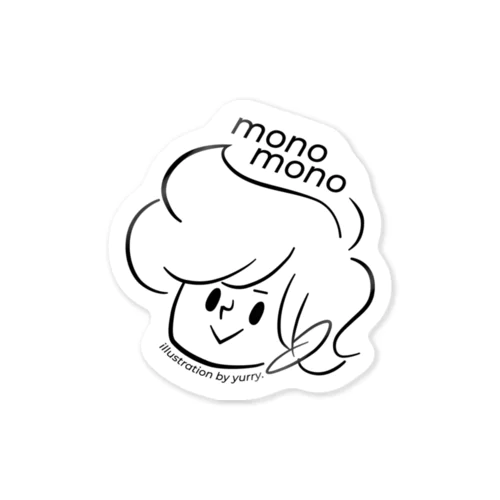 monomono logo ステッカー