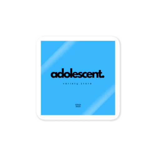 adolescentロゴグッズ Sticker