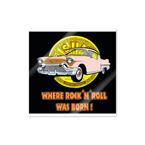 50’ｓ Ｒｏｃｋ＆Ｒｏｌｌ Sticker