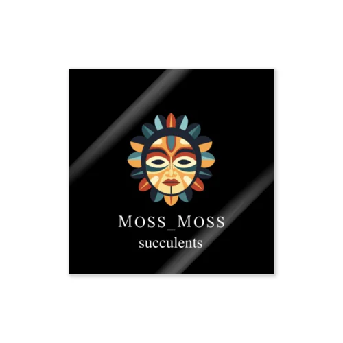 Moss Moss Sticker