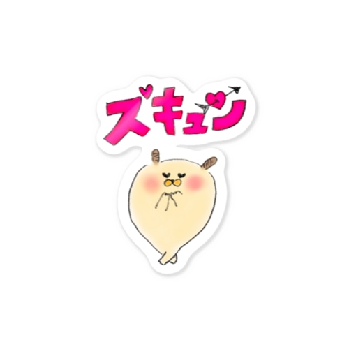 ズキュンハム Sticker