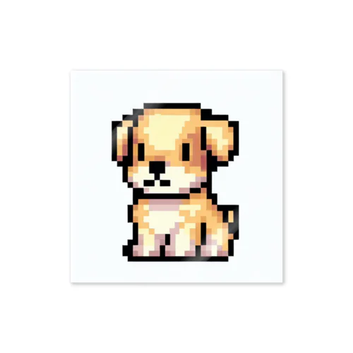 ドット絵の子犬 Sticker