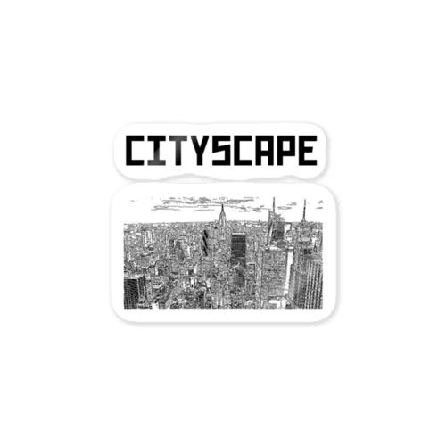 CITYSCAPE Sticker