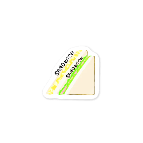 サンドイッチ詰め合わせセット。 Sticker