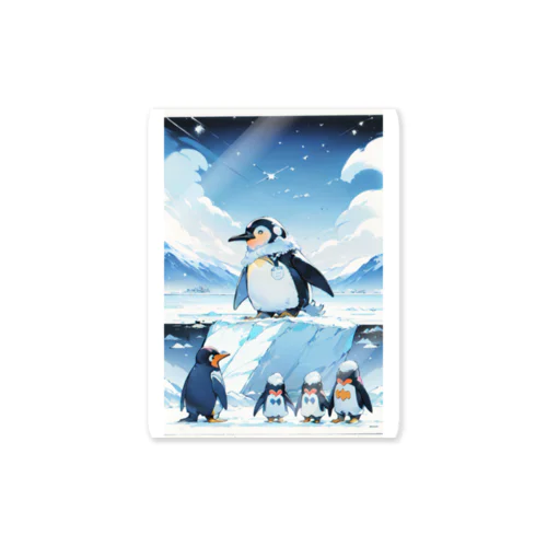 penguin　 ステッカー