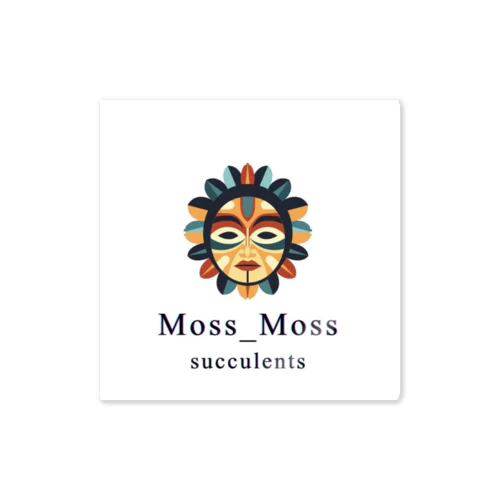 Moss Moss Sticker