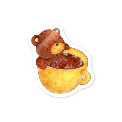 ドリンクマ　コーヒー Sticker