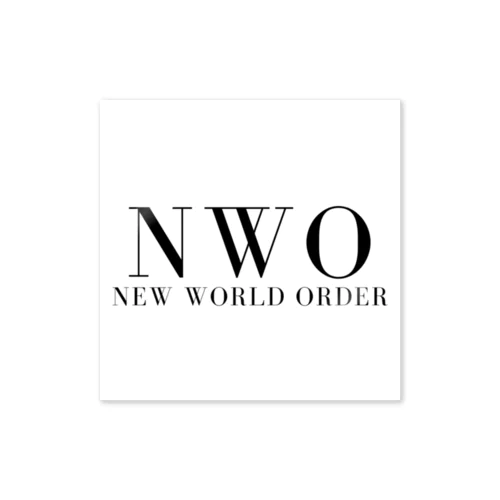 NWO ステッカー