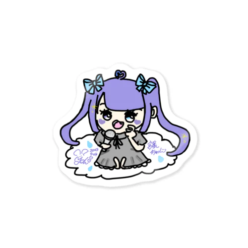 あま謡ちゃん ぺたぺた Sticker