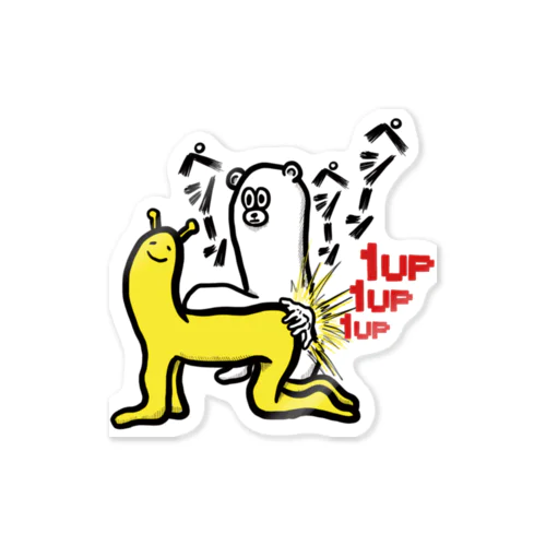 1UP Sticker