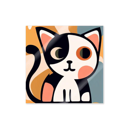 Mysterious Cat Sticker