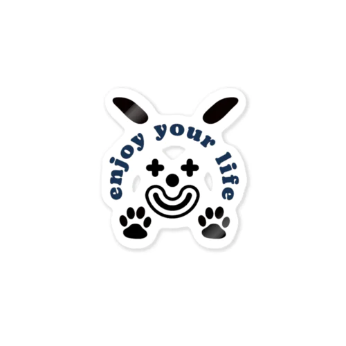ピエロ犬 Sticker
