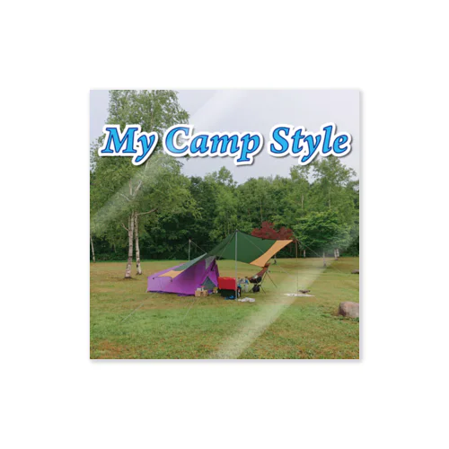 My Camp Style ステッカー