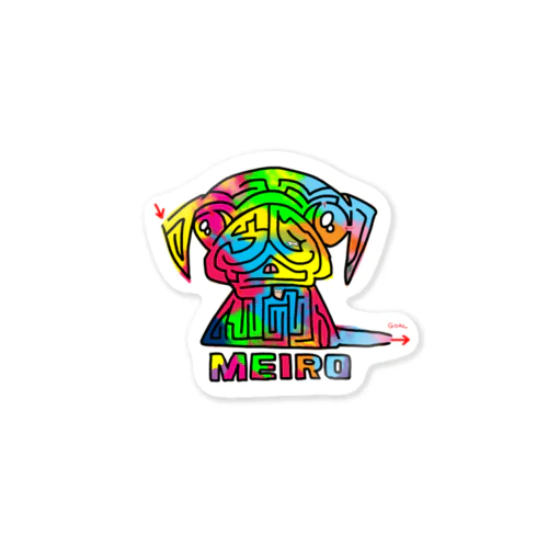 ＭＥＩＲＯ　パグ Sticker