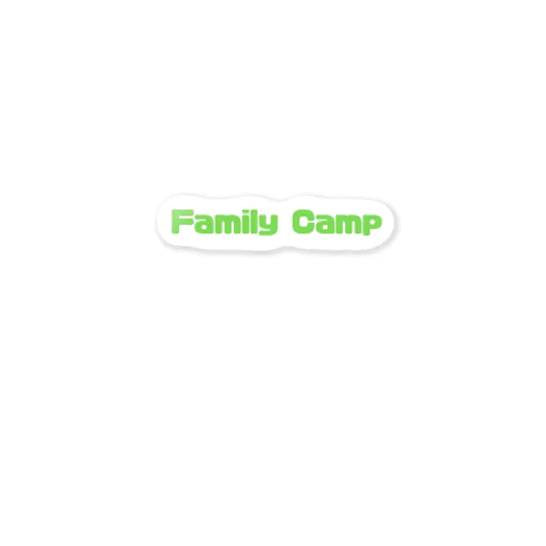 Family Camp きみどり ステッカー