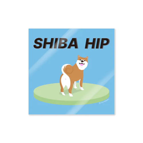 SHIBA HIP（シバヒップ） Sticker