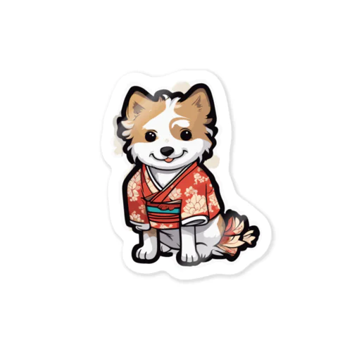 KIMONO Chihuahua(F) Sticker