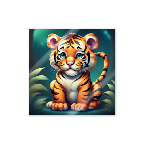 Pretty Tiger Sticker