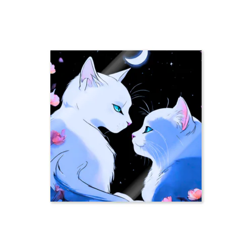 月夜猫 Sticker