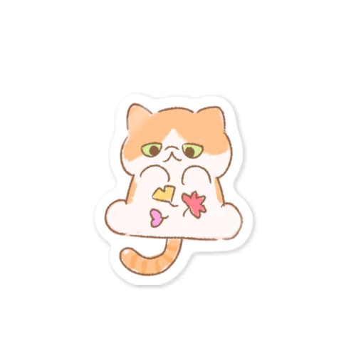 秋のねこちゃん Sticker