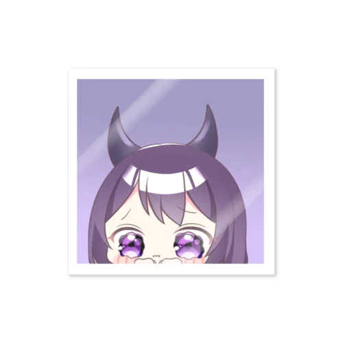 うるうる黒娘 Sticker