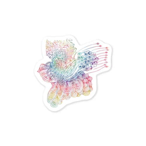 song bird Sticker