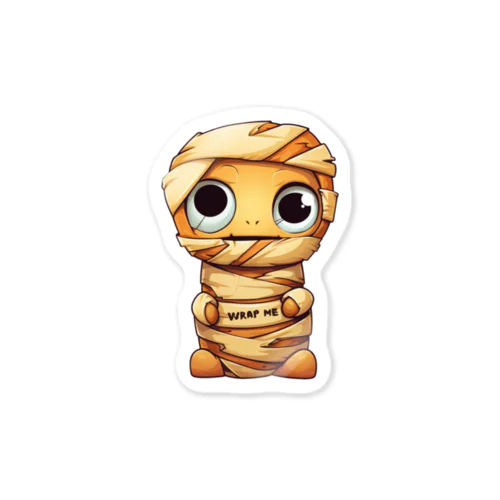 Wrapped Wonders Halloween Collection: Mummy #05 Sticker