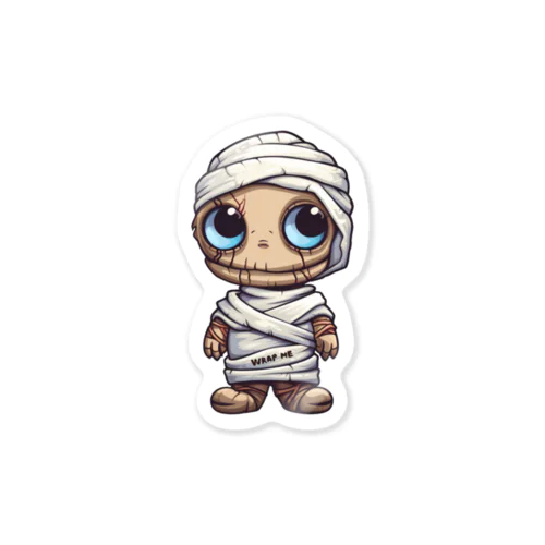 Wrapped Wonders Halloween Collection: Mummy #06 Sticker