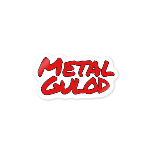 MetalGulod Sticker