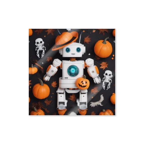 【ハロウィン】ロボット Sticker