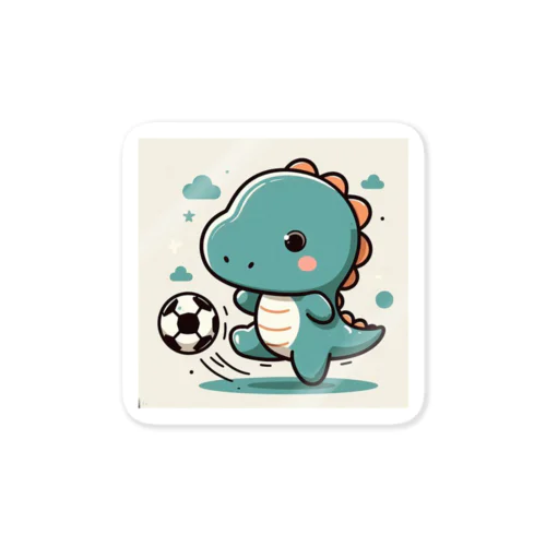 サッカーザウルス:ティル Sticker