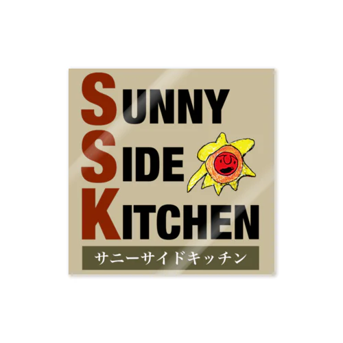 SUNNY SIDE KITCHEN ステッカー